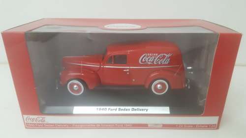 Coca Cola 1940 Ford Sedan Delivery, 1/24, Die Cast, New in box