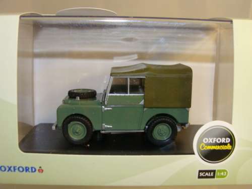 Land Rover Series I  hue 166 "HUEY" Oxford Die Cast, 1/43 New in Box