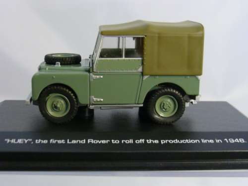 Land Rover Series I  hue 166 "HUEY" Oxford Die Cast, 1/43 New in Box