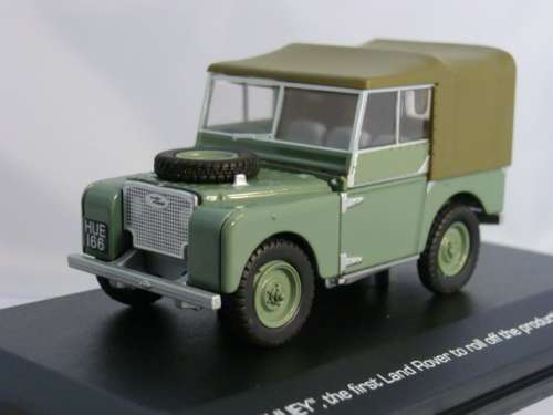 Land Rover Series I  hue 166 "HUEY" Oxford Die Cast, 1/43 New in Box