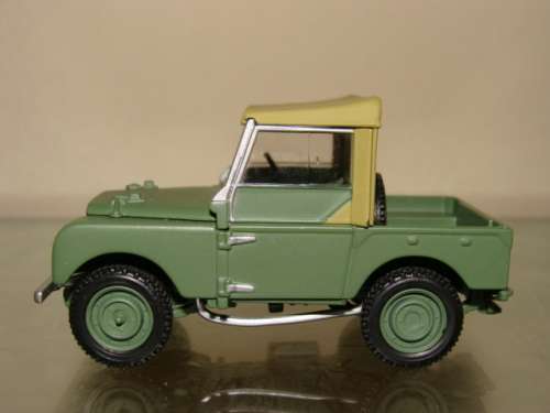 Land Rover Series 1 SWB set with HISTORY Booklet by CORGI, 1/43 die cast