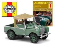 Land Rover Series 1 SWB set with HISTORY Booklet by CORGI, 1/43 die cast