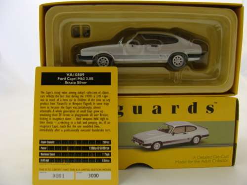 CORGI VANGUARDS  Ford Capri Mk 3, 1/43, DIE-CAST, MINT IN BOX