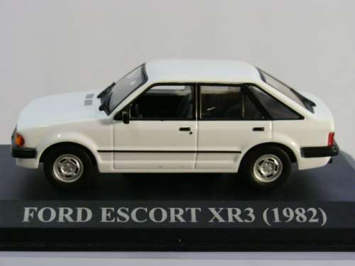 FORD ESCORT 1300, 1982, DIE - CAST, 1/43, Mint in Perspex Case
