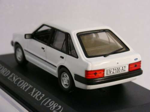 FORD ESCORT 1300, 1982, DIE - CAST, 1/43, Mint in Perspex Case