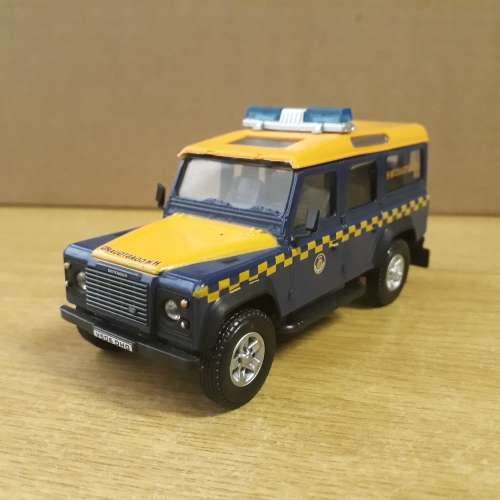 LAND ROVER DEFENDER 110 by BBURAGO, COAST GUARD, 1/43, NO BOX