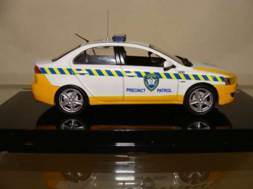 MITSUBISHI LANCER South African Traffic Police, by VITESSE, DIE-CAST, NEW IN BOX