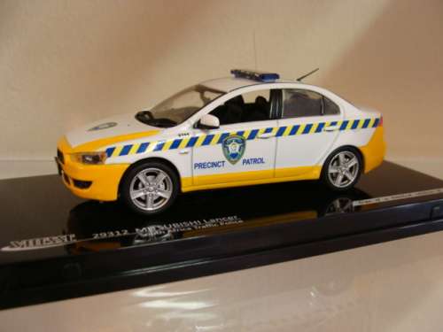MITSUBISHI LANCER South African Traffic Police, by VITESSE, DIE-CAST, NEW IN BOX