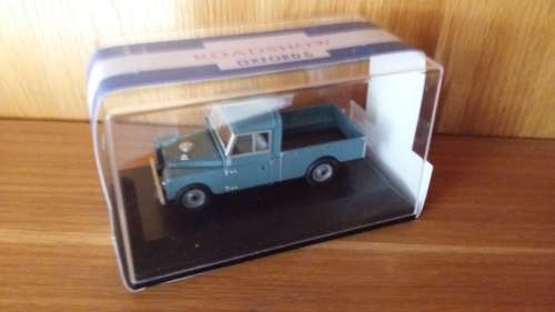 Land Rover Series II, Blue L.W.B, Oxford Die Cast, 1/43, New in Box