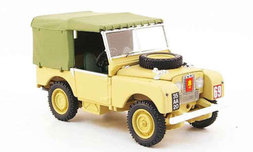 Land Rover Series 1 Suffolk Regiment VA11107,1:43, Die Cast, New in Box