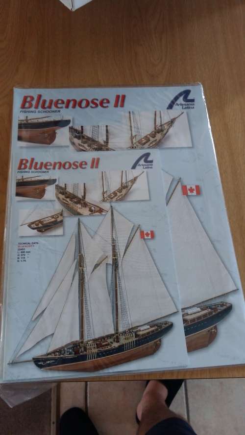 Latina 22453 Bluenose II Ship Model Kit, 22453, 1:75, tall schooners, New in box