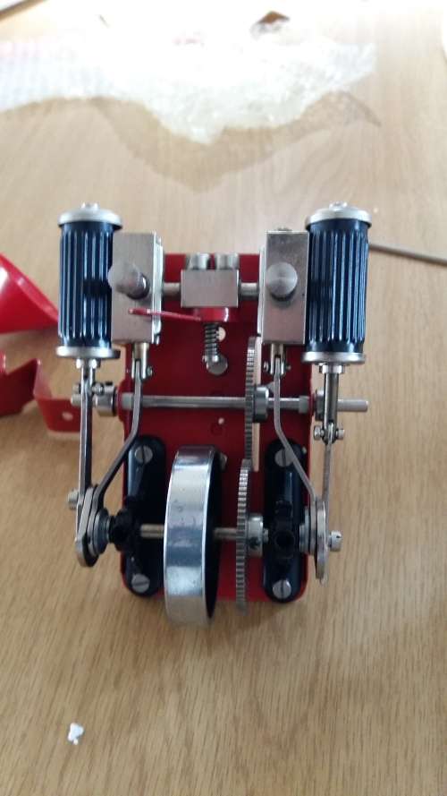 Wilesco marine steam engine Model D48