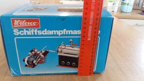 Wilesco marine steam engine Model D48