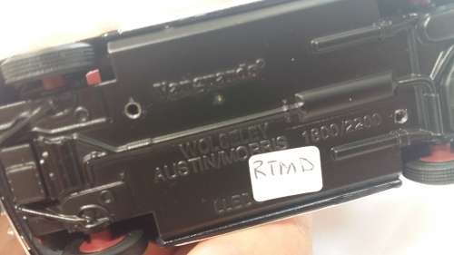 Corgi 1/43 Scale Model Car VA08911 - Austin 1800 - Durham Police, Been on Display, No Box