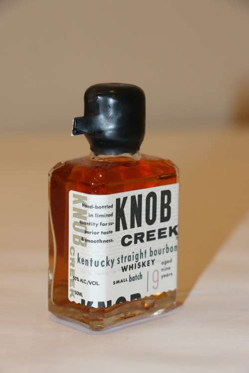 Mini Bottle Knob Creek Whiskey