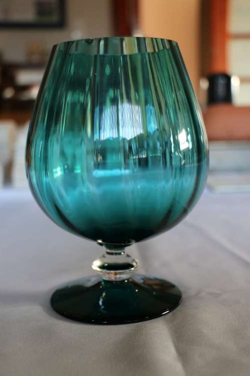 Vintage Murano Italian Art Glass Compote Goblet