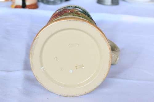 Large 1,5ltr Decorated Beer Stein