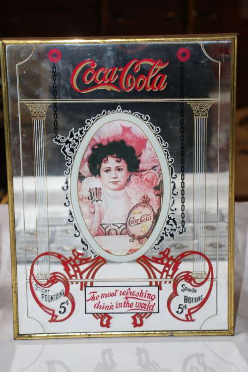 Vintage Coca-Cola Mirror