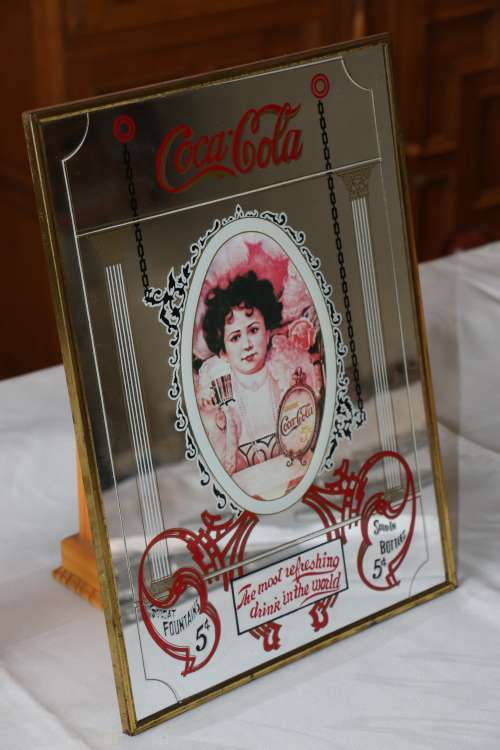 Vintage Coca-Cola Mirror