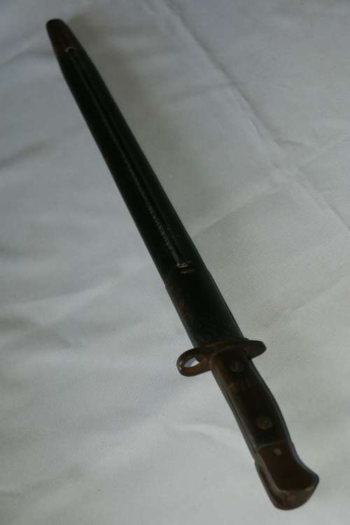 1907 British 303 WW1 Bayonet & Scabbard HORI