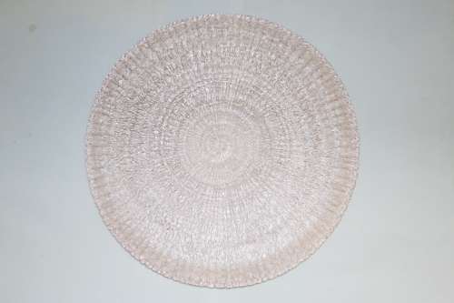 Vintage Pink Depression Glass Serving Tray