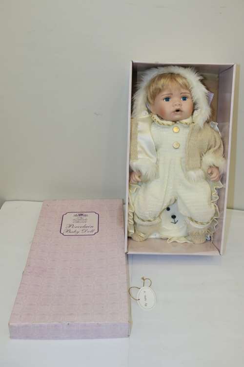 Porcelain baby Doll - The Leonardo Collection