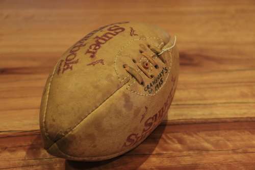 Super Springbok Signed Mini (Size 3) Rugby Ball - 1985 Crawshay's vs SA