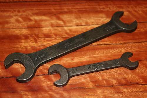 Vintage Austin Spanners