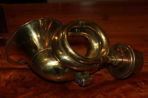 Vintage Brass Car Horn