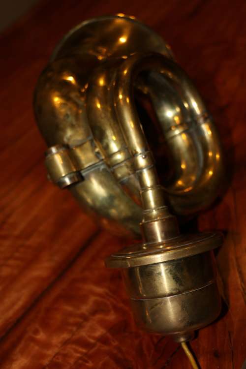 Vintage Brass Car Horn