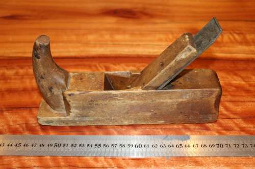Vintage Block Hand Plane "P.W. Brand - Gussstahl"