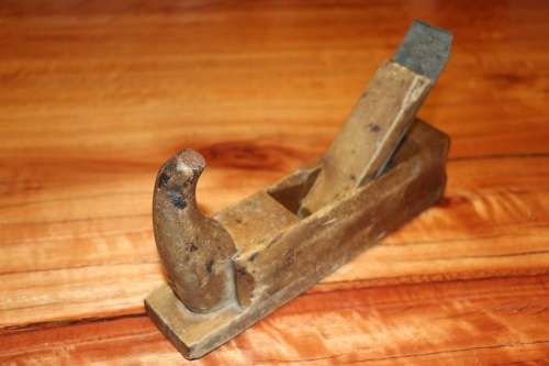 Vintage Block Hand Plane "P.W. Brand - Gussstahl"