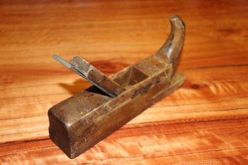 Vintage Block Hand Plane "P.W. Brand - Gussstahl"