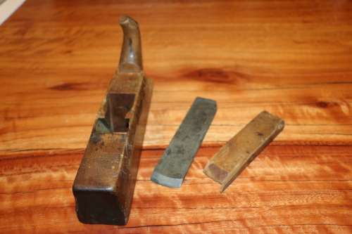 Vintage Block Hand Plane "P.W. Brand - Gussstahl"