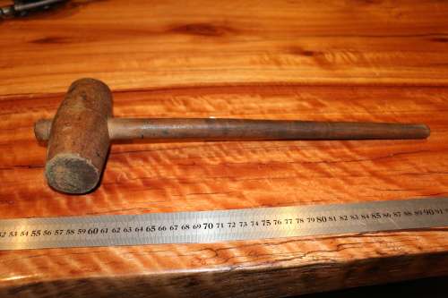Vintage Block Hammer
