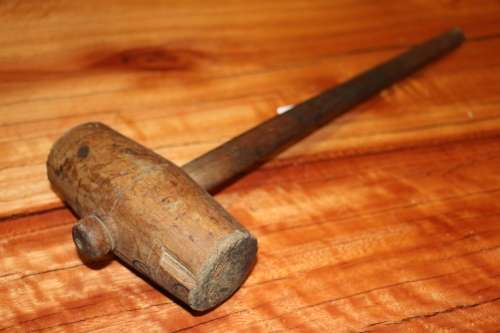 Vintage Block Hammer