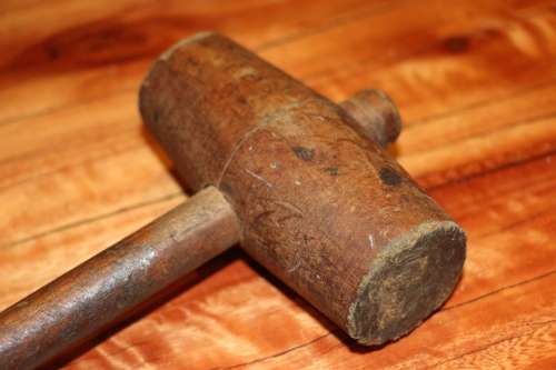 Vintage Block Hammer