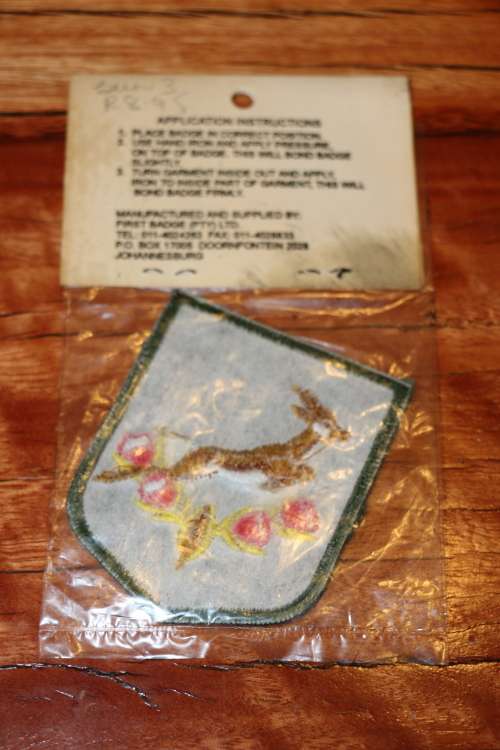 1995 RWC Souvenir Iron-on Badge