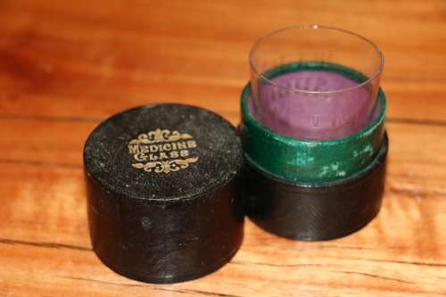 Vintage Medicine Glass