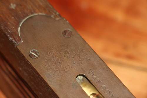 Vintage Henry Disston & Sons Spirit Level