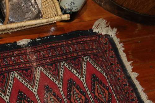 Vintage "Baluch" Persian Carpet (113 x 48 cm)