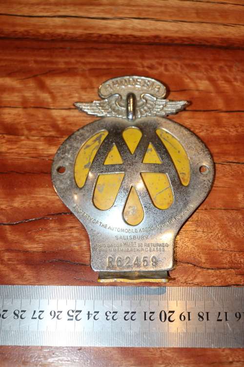 Vintage Rhodesia AA Badge