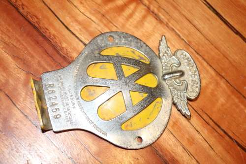 Vintage Rhodesia AA Badge