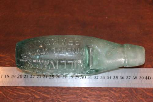 Vintage Sullivan's Mineral Works, Brakpan, Codd Bottle with Marble