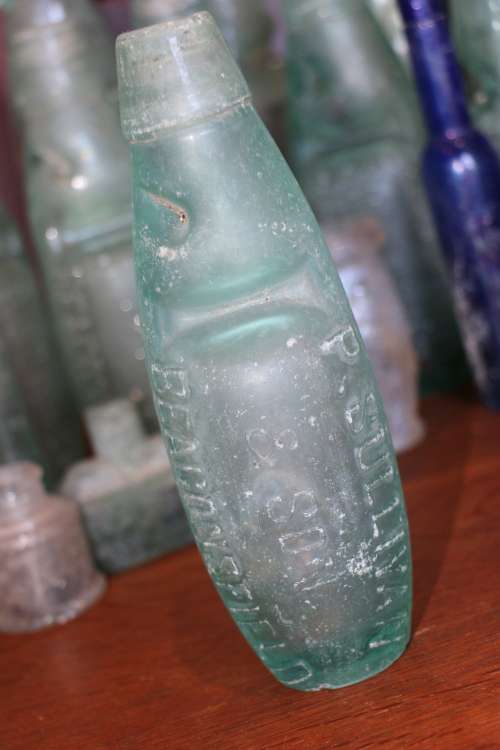 Vintage P.Sullivan & Son, Beaconsfield, Codd Bottle with Marble
