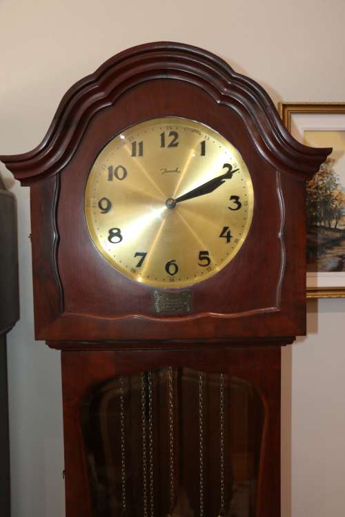 Beautiful Vintage Fauch Grandfather Clock