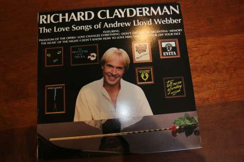 LP - Richard Clayderman - Love Songs of Andrew Lloyd Webber