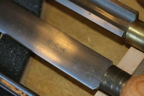 Chisel Set Wood Turning HSS 6 Piece in Wooden Case