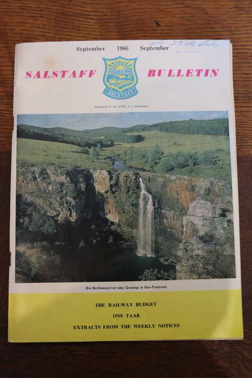 SAS en H - Die SALSTAFF Bulletin - September 1966
