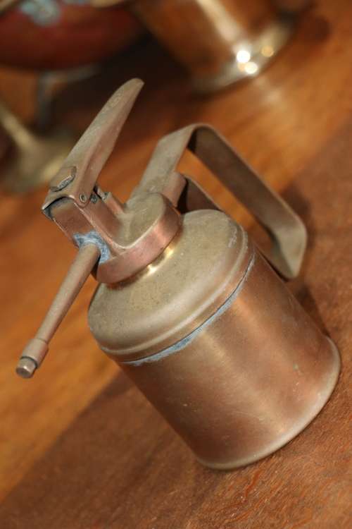 Vintage Benton and Stone Oil Can